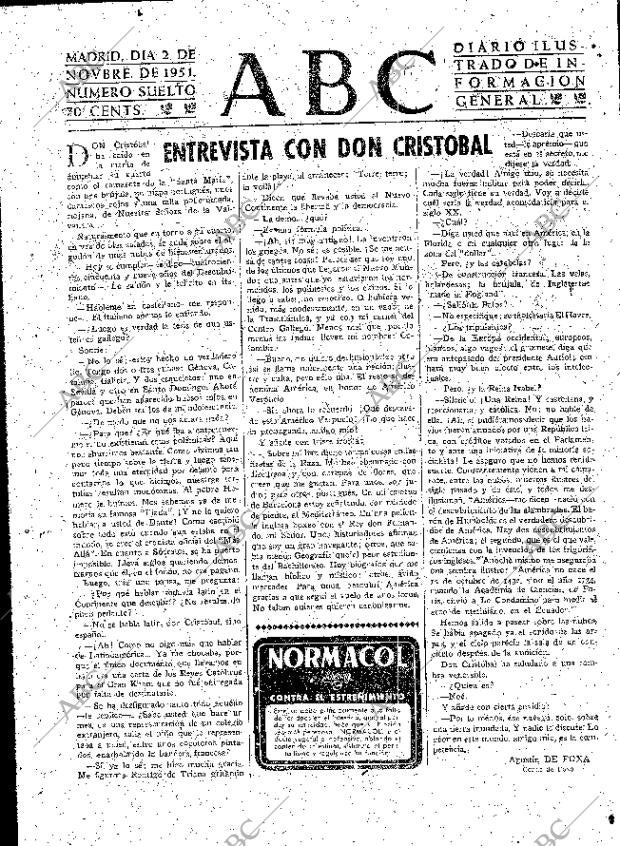 ABC MADRID 02-11-1951 página 3