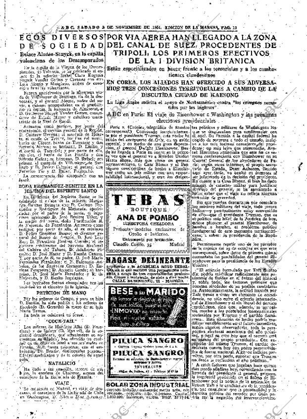 ABC MADRID 03-11-1951 página 11