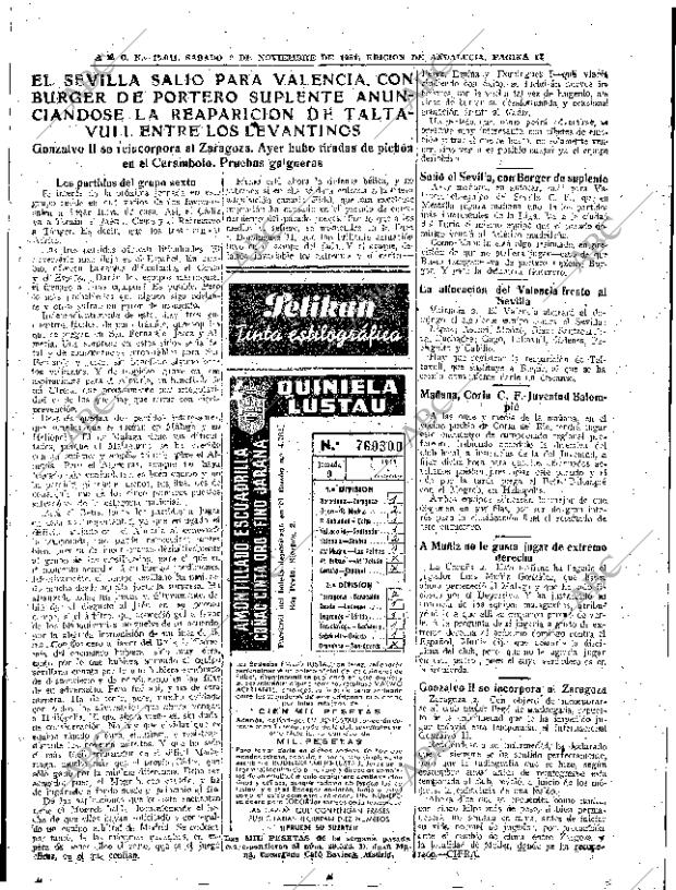 ABC SEVILLA 03-11-1951 página 17