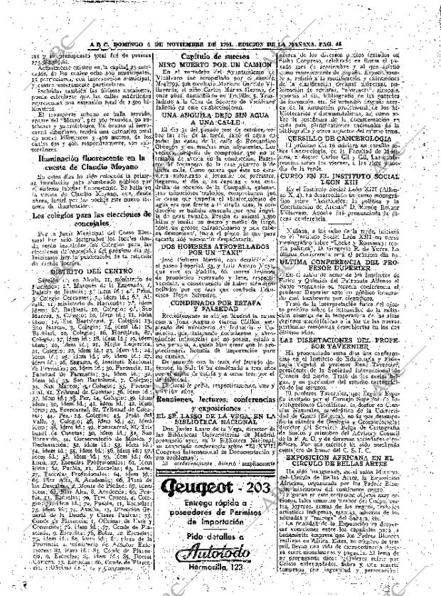 ABC MADRID 04-11-1951 página 44