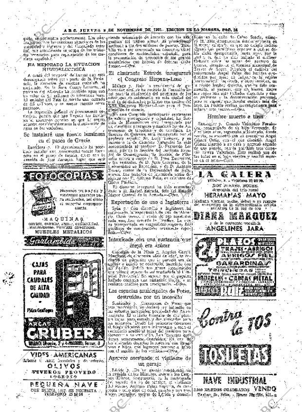 ABC MADRID 08-11-1951 página 24