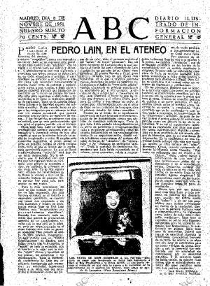 ABC MADRID 08-11-1951 página 3
