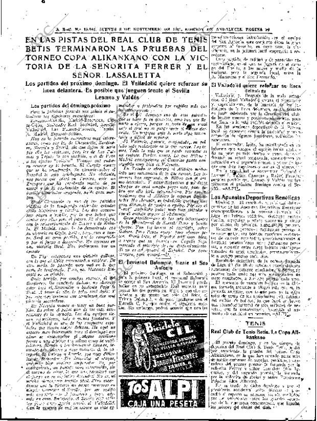 ABC SEVILLA 08-11-1951 página 19