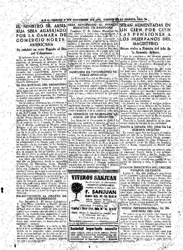 ABC MADRID 09-11-1951 página 16