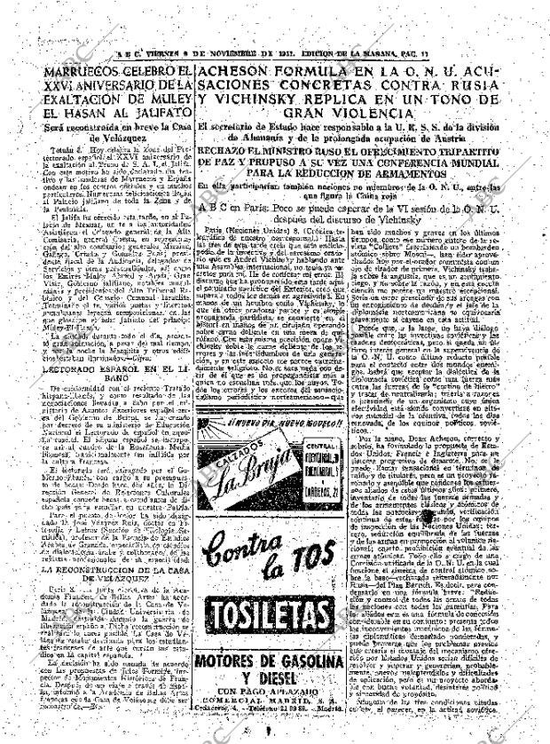 ABC MADRID 09-11-1951 página 17