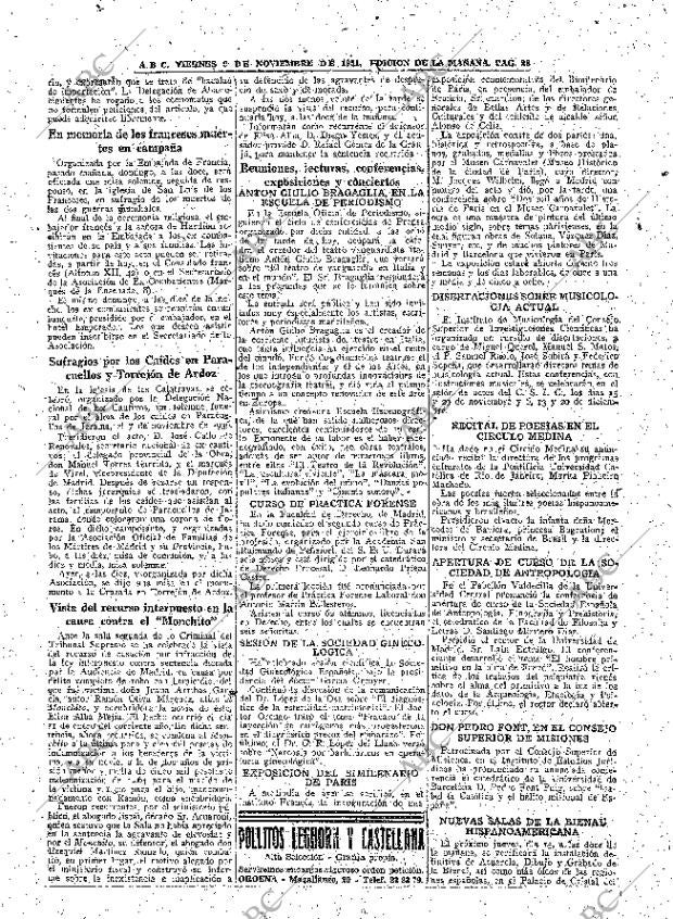 ABC MADRID 09-11-1951 página 28