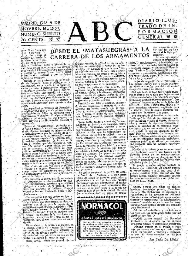 ABC MADRID 09-11-1951 página 3