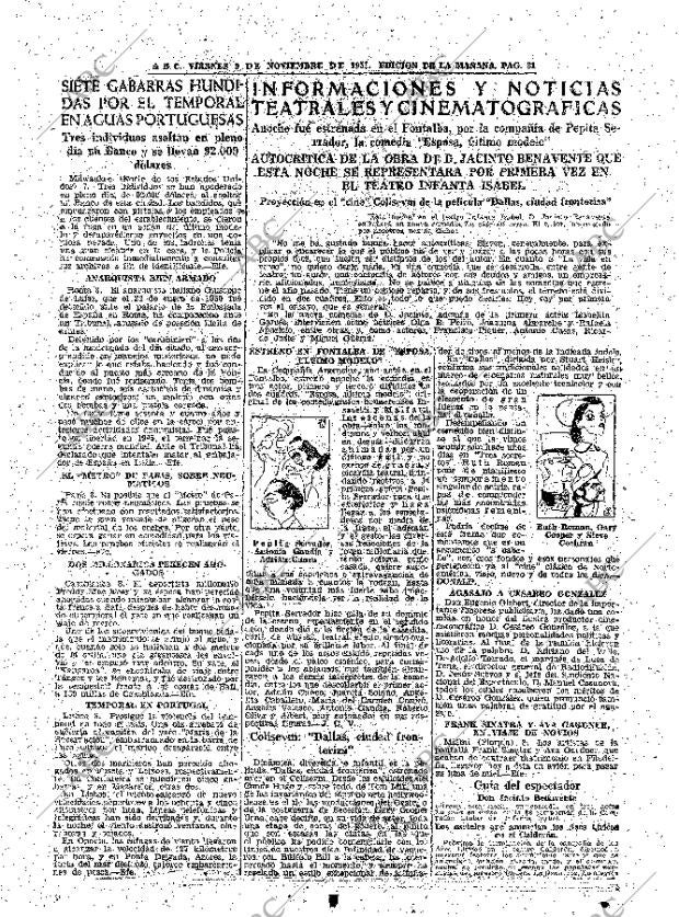 ABC MADRID 09-11-1951 página 31