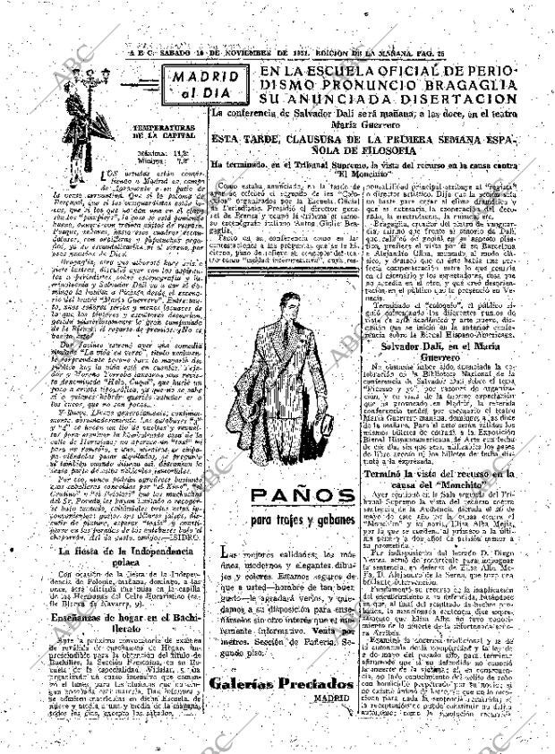 ABC MADRID 10-11-1951 página 25