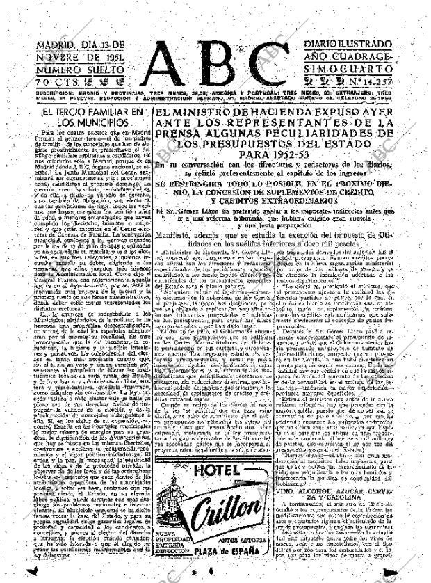ABC MADRID 13-11-1951 página 15