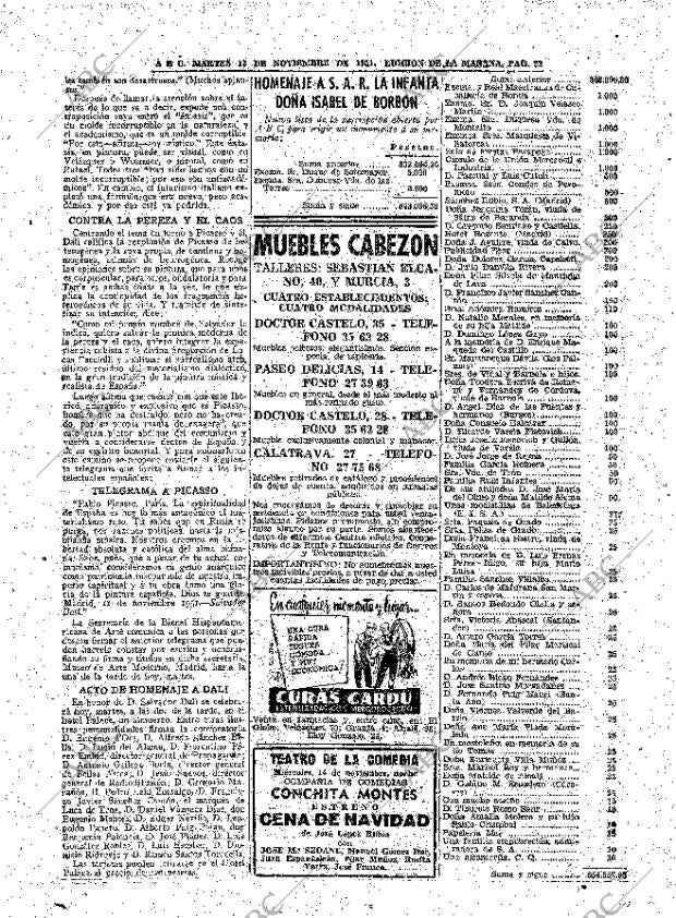 ABC MADRID 13-11-1951 página 22