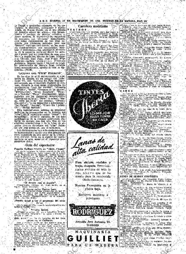 ABC MADRID 13-11-1951 página 34