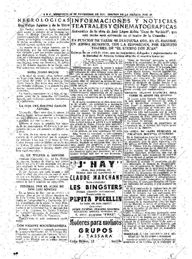 ABC MADRID 14-11-1951 página 25