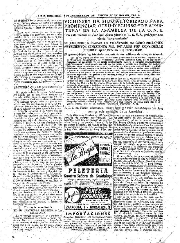 ABC MADRID 14-11-1951 página 9