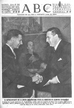 ABC MADRID 15-11-1951 página 1