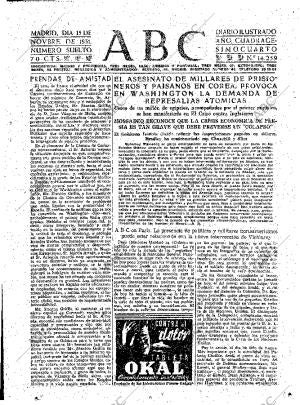 ABC MADRID 15-11-1951 página 15