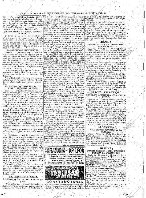 ABC MADRID 15-11-1951 página 18