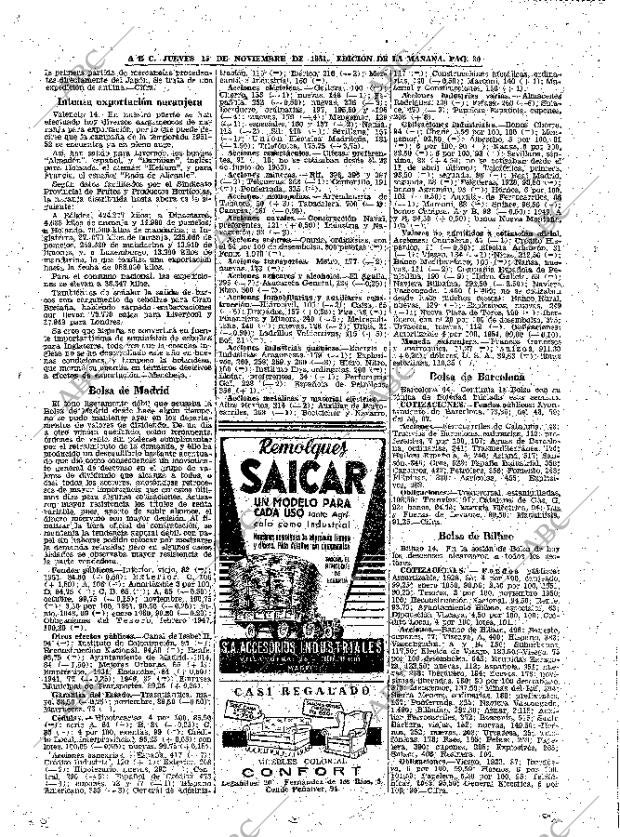 ABC MADRID 15-11-1951 página 28