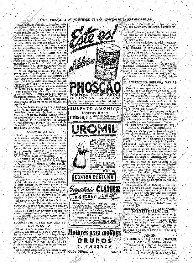 ABC MADRID 16-11-1951 página 18