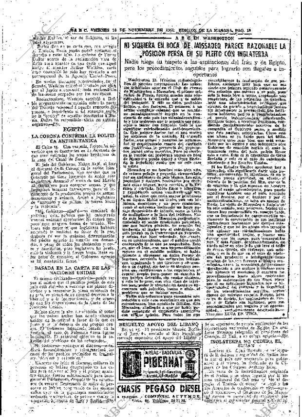 ABC MADRID 16-11-1951 página 19