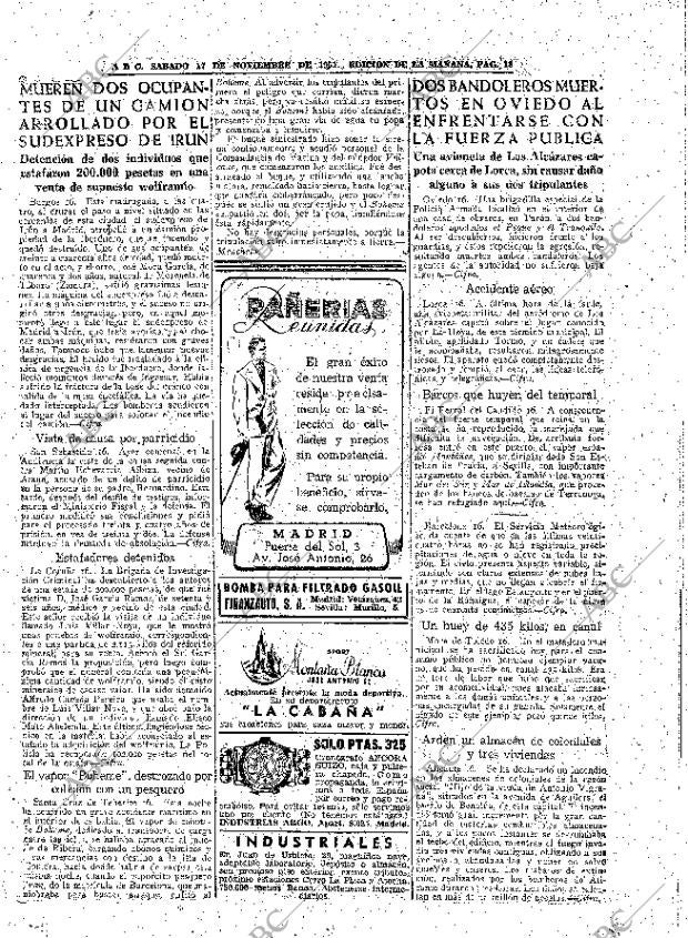 ABC MADRID 17-11-1951 página 18