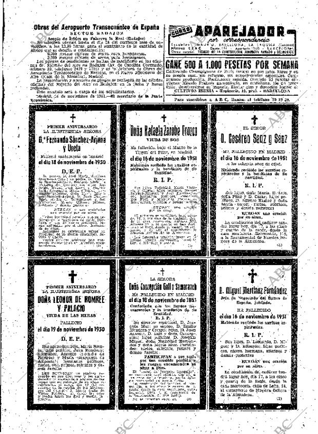 ABC MADRID 17-11-1951 página 31