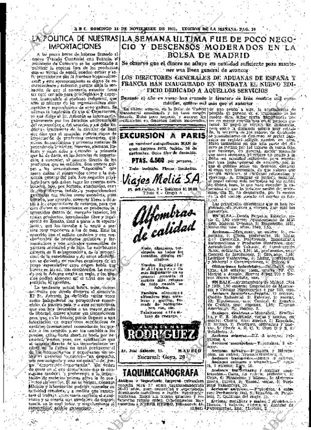 ABC MADRID 18-11-1951 página 39