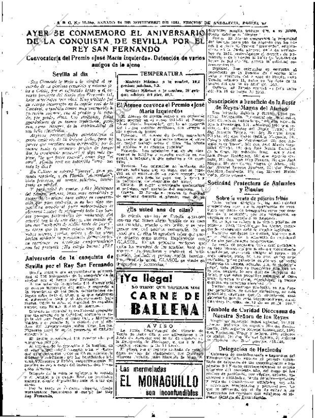 ABC SEVILLA 24-11-1951 página 17