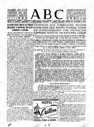 ABC MADRID 27-11-1951 página 15