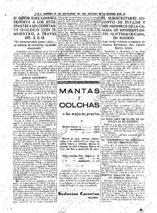 ABC MADRID 27-11-1951 página 24