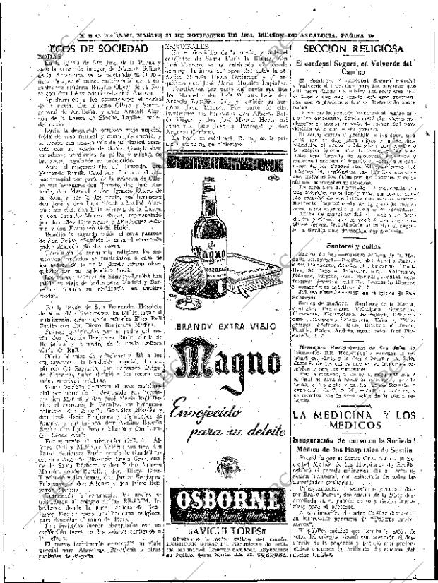 ABC SEVILLA 27-11-1951 página 10