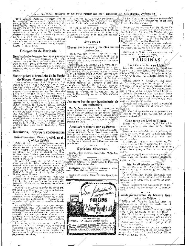ABC SEVILLA 27-11-1951 página 18