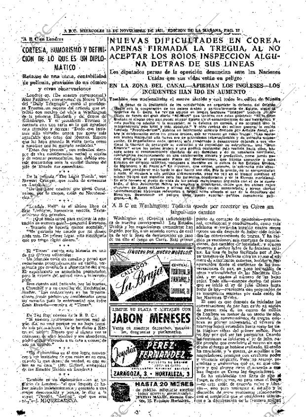 ABC MADRID 28-11-1951 página 17