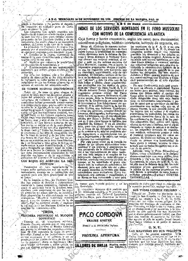 ABC MADRID 28-11-1951 página 19