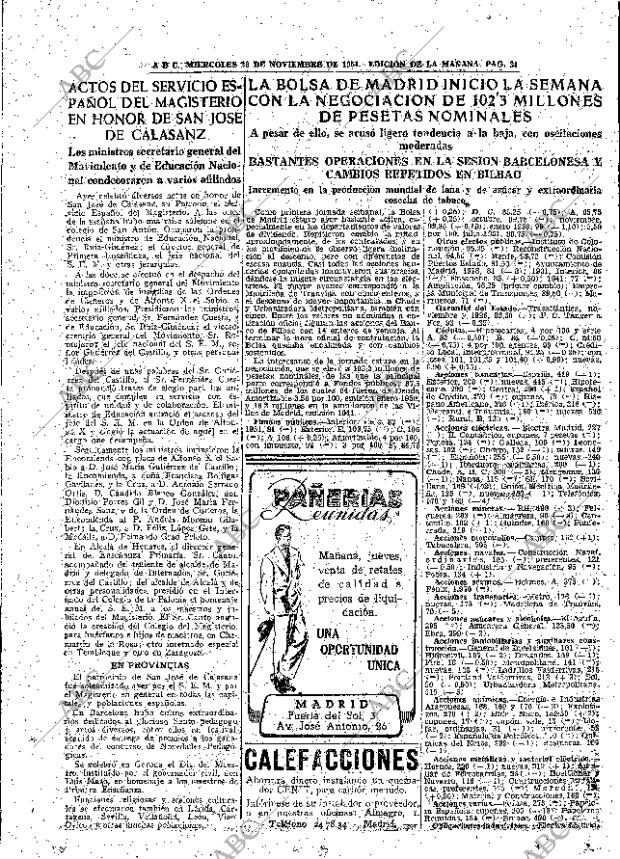 ABC MADRID 28-11-1951 página 31