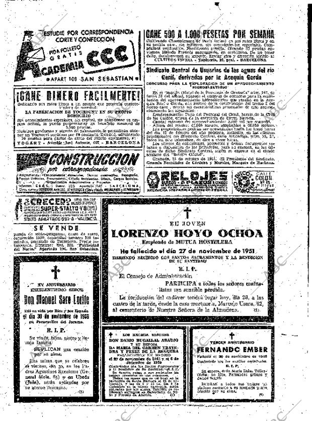 ABC MADRID 28-11-1951 página 39