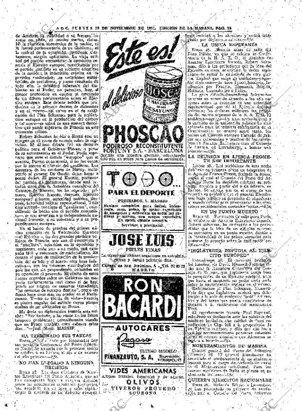 ABC MADRID 29-11-1951 página 18