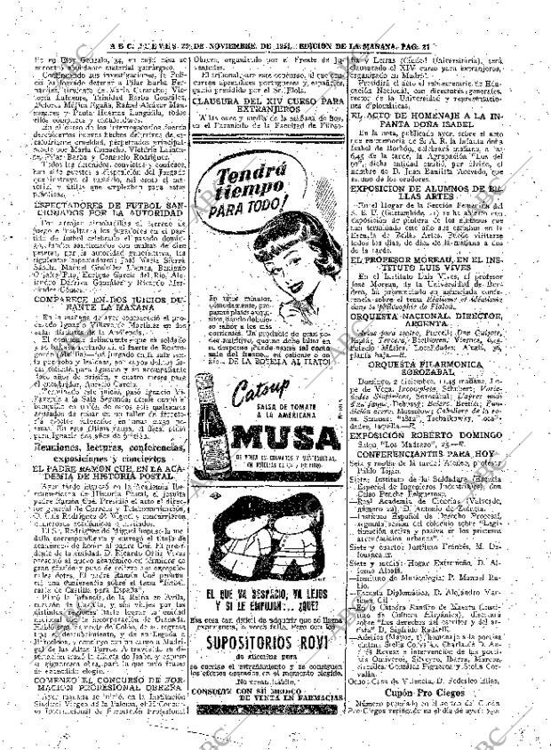 ABC MADRID 29-11-1951 página 27