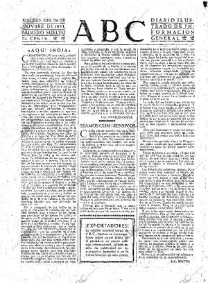 ABC MADRID 29-11-1951 página 3