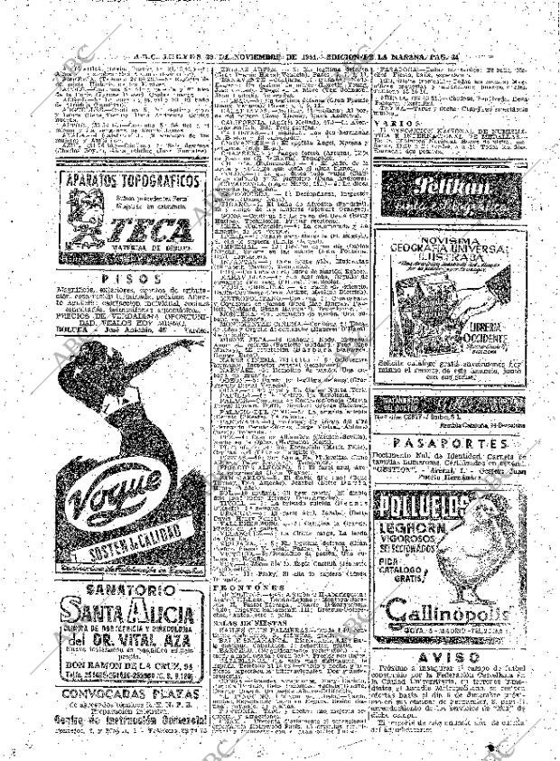 ABC MADRID 29-11-1951 página 34