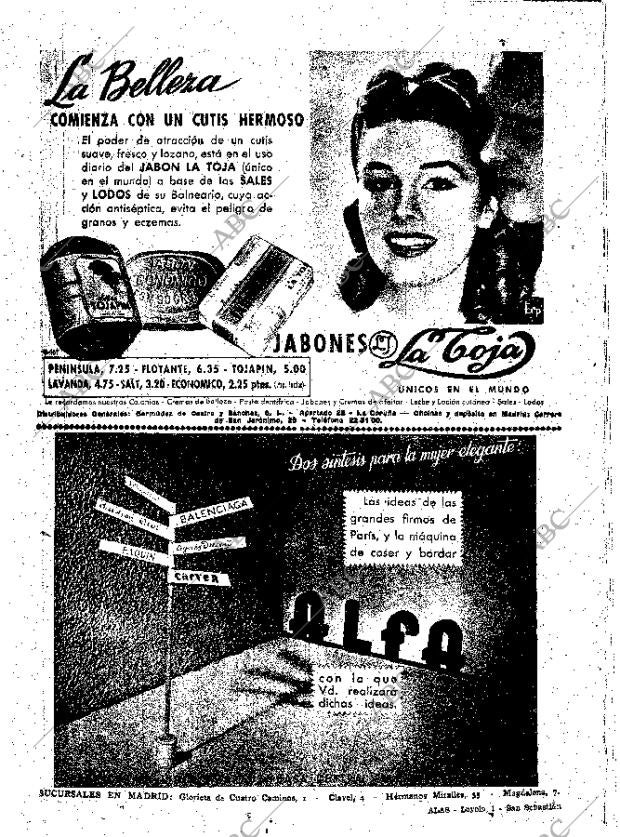 ABC MADRID 30-11-1951 página 4