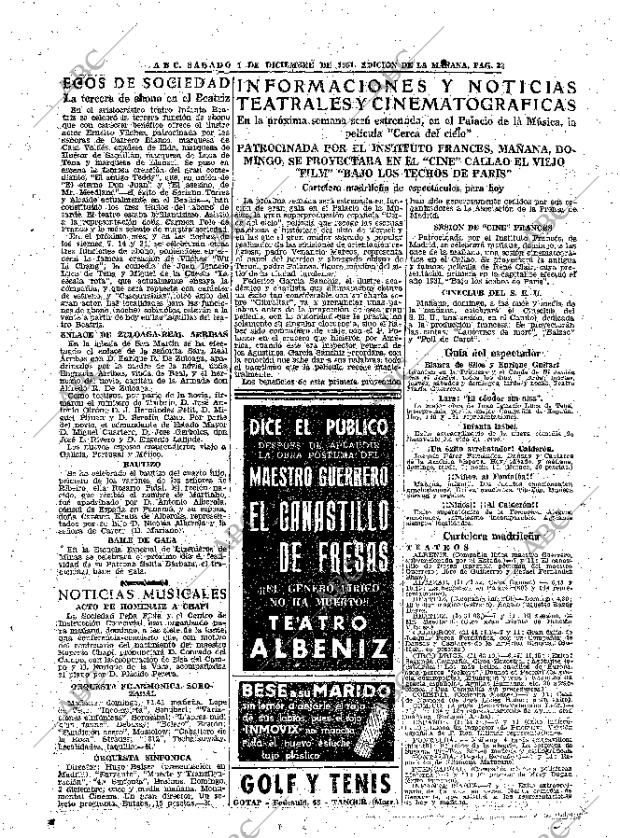ABC MADRID 01-12-1951 página 33