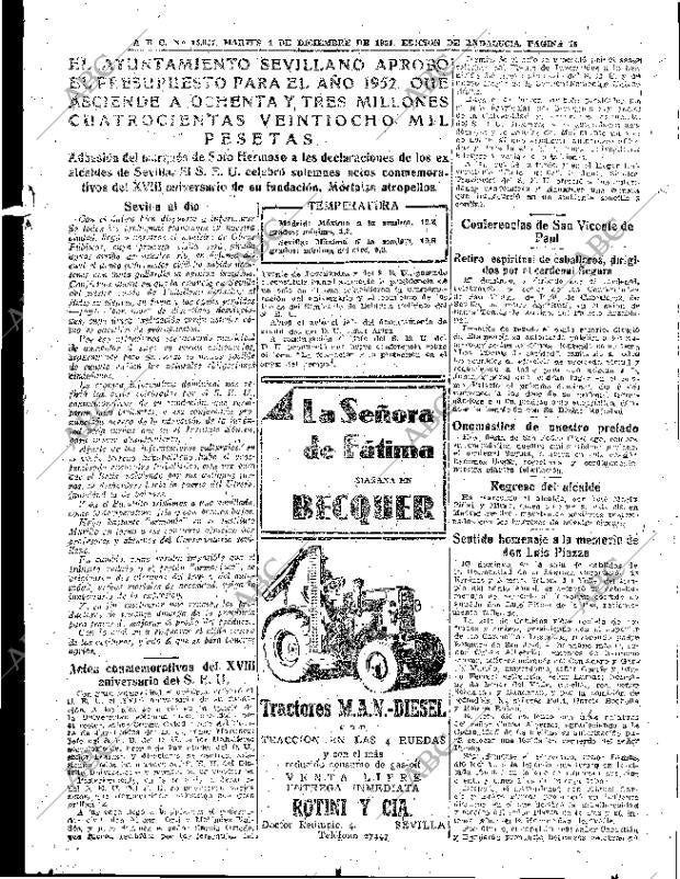 ABC SEVILLA 04-12-1951 página 15