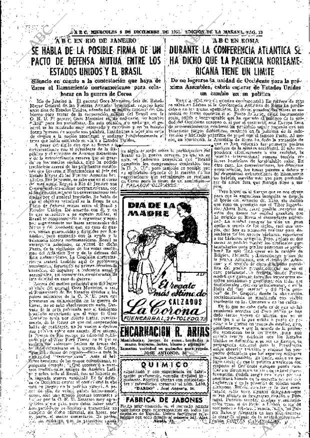 ABC MADRID 05-12-1951 página 19