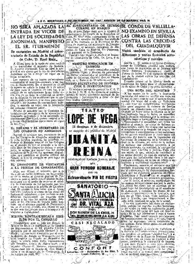 ABC MADRID 05-12-1951 página 20