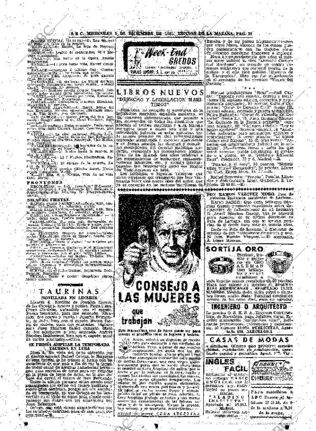 ABC MADRID 05-12-1951 página 35