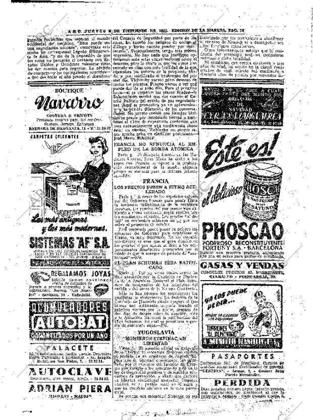 ABC MADRID 06-12-1951 página 16