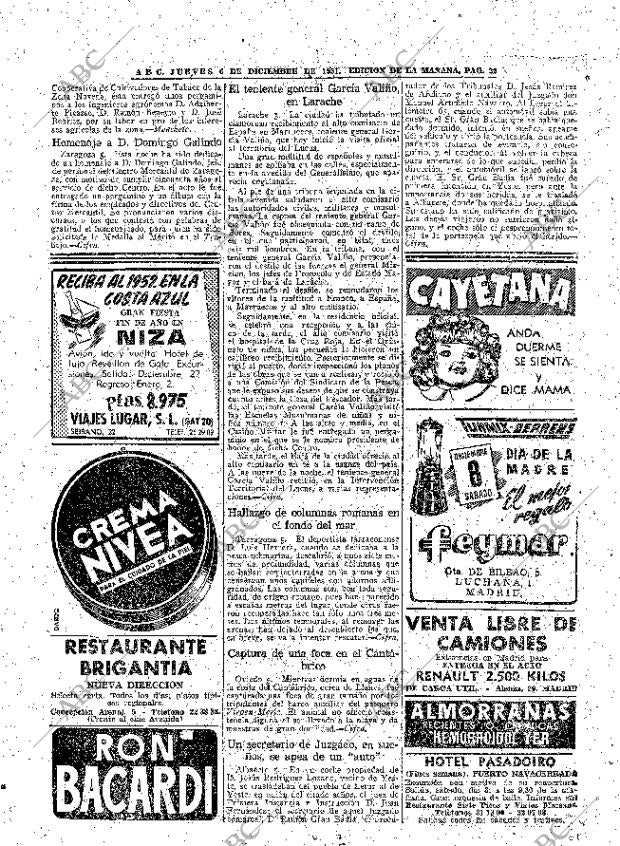 ABC MADRID 06-12-1951 página 22