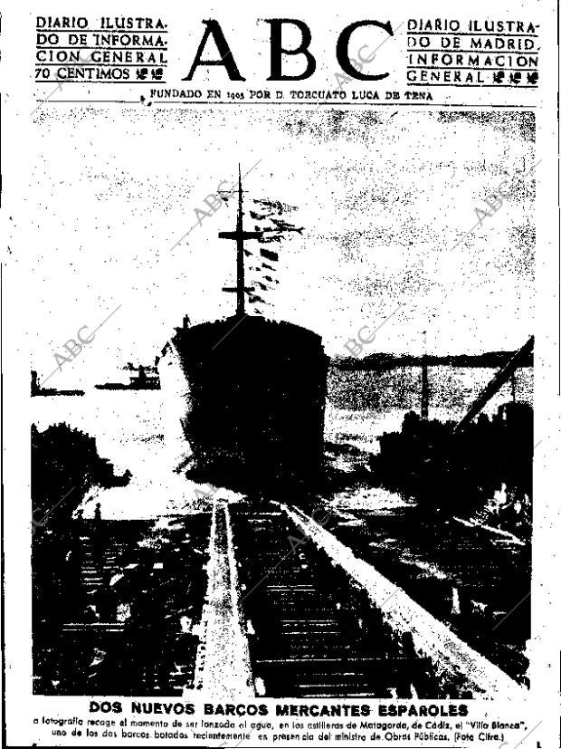 ABC SEVILLA 06-12-1951 página 1