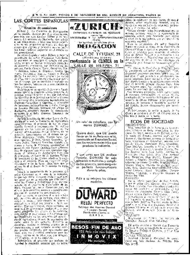 ABC SEVILLA 08-12-1951 página 14